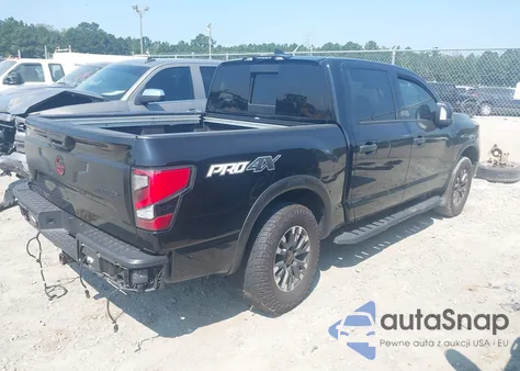2023 Nissan Titan Pro-4X 4X4 from USA, damaged, VIN 1N6AA1ED1PN117535